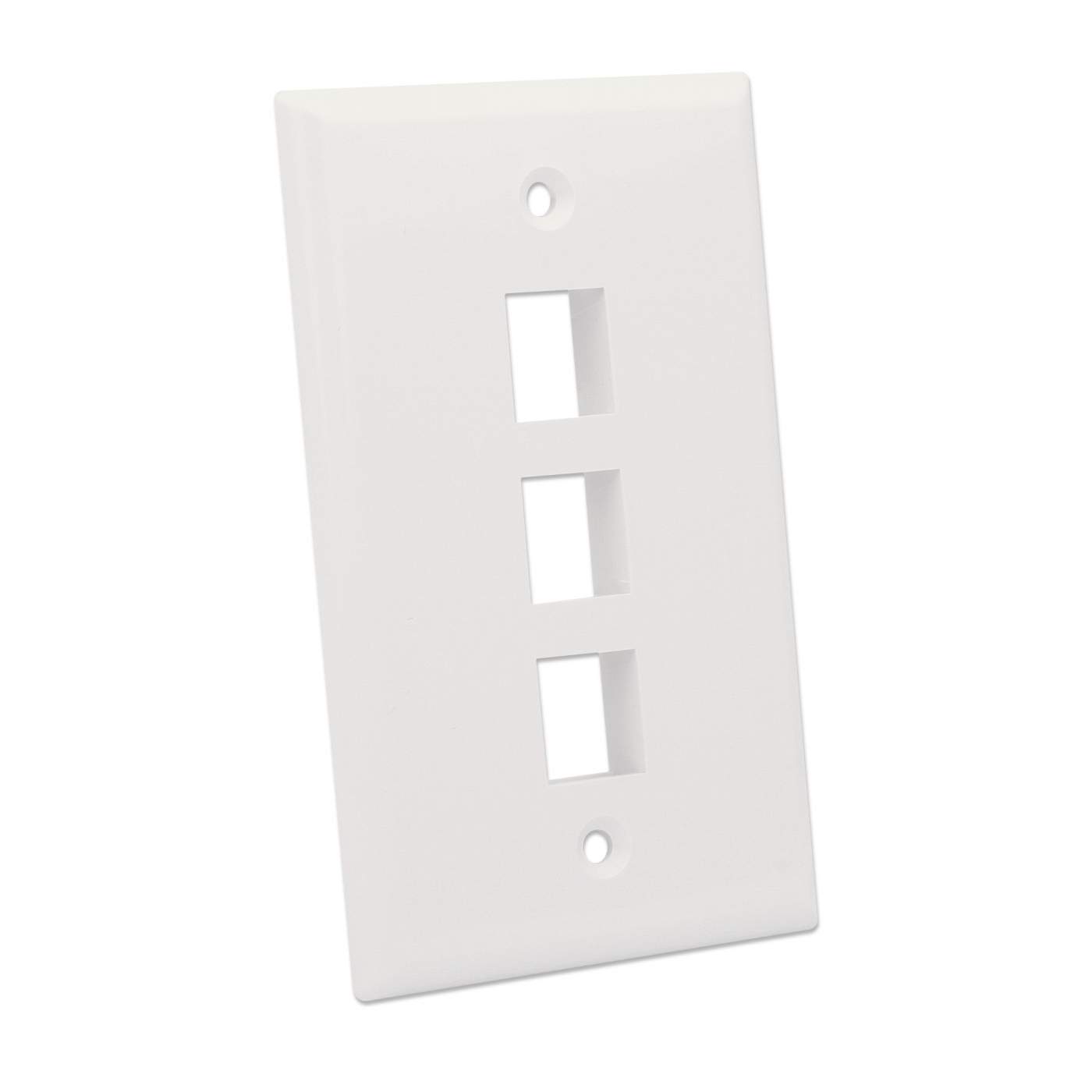 3-Outlet Keystone Wall Plate Image 2