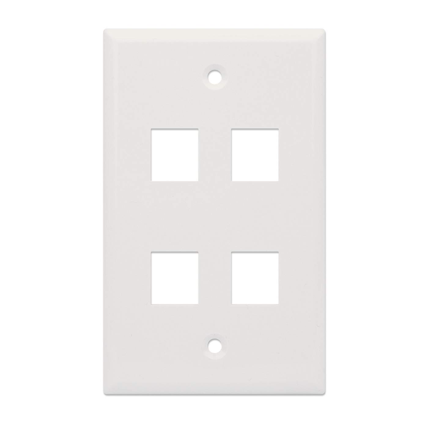 4-Outlet Keystone Wall Plate Image 3