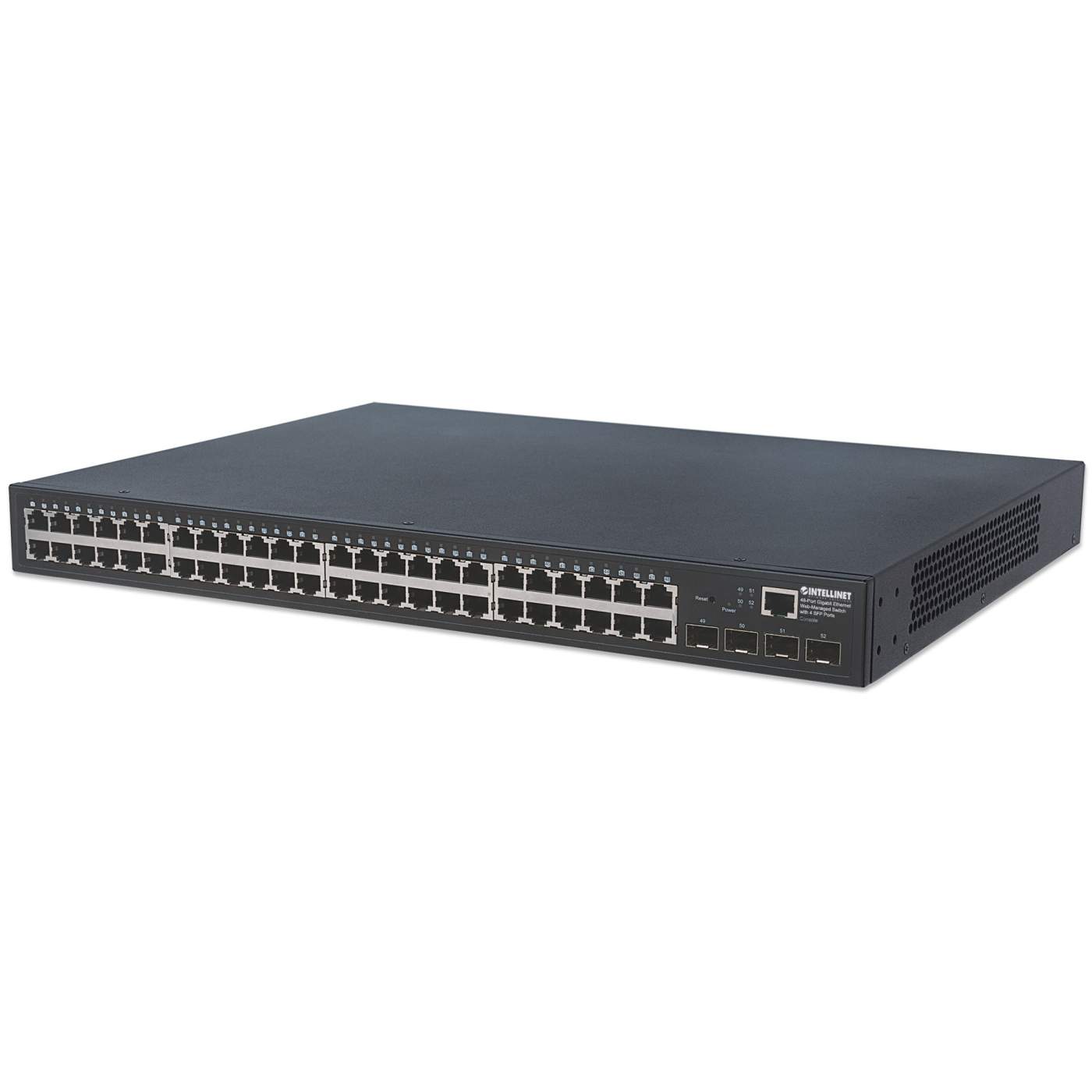 48-Port Gigabit Ethernet Web-Managed Switch with 4 SFP Ports Image 1