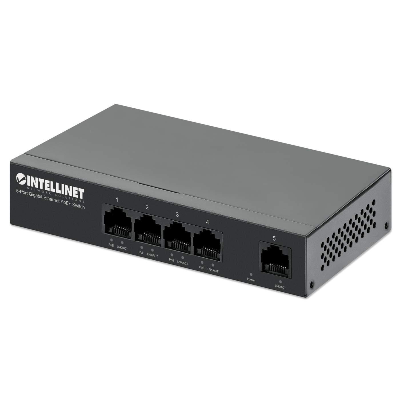 5-Port Gigabit Ethernet PoE+ Switch Image 1