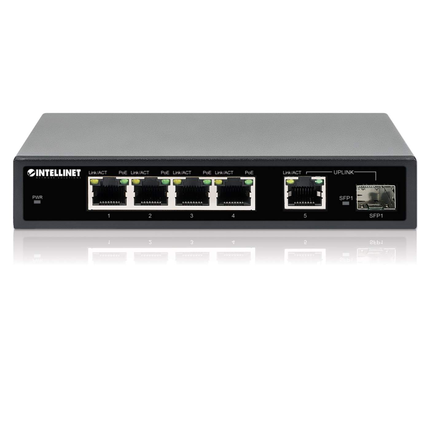5-Port GbE PoE+ Switch w/ SFP Port 561822