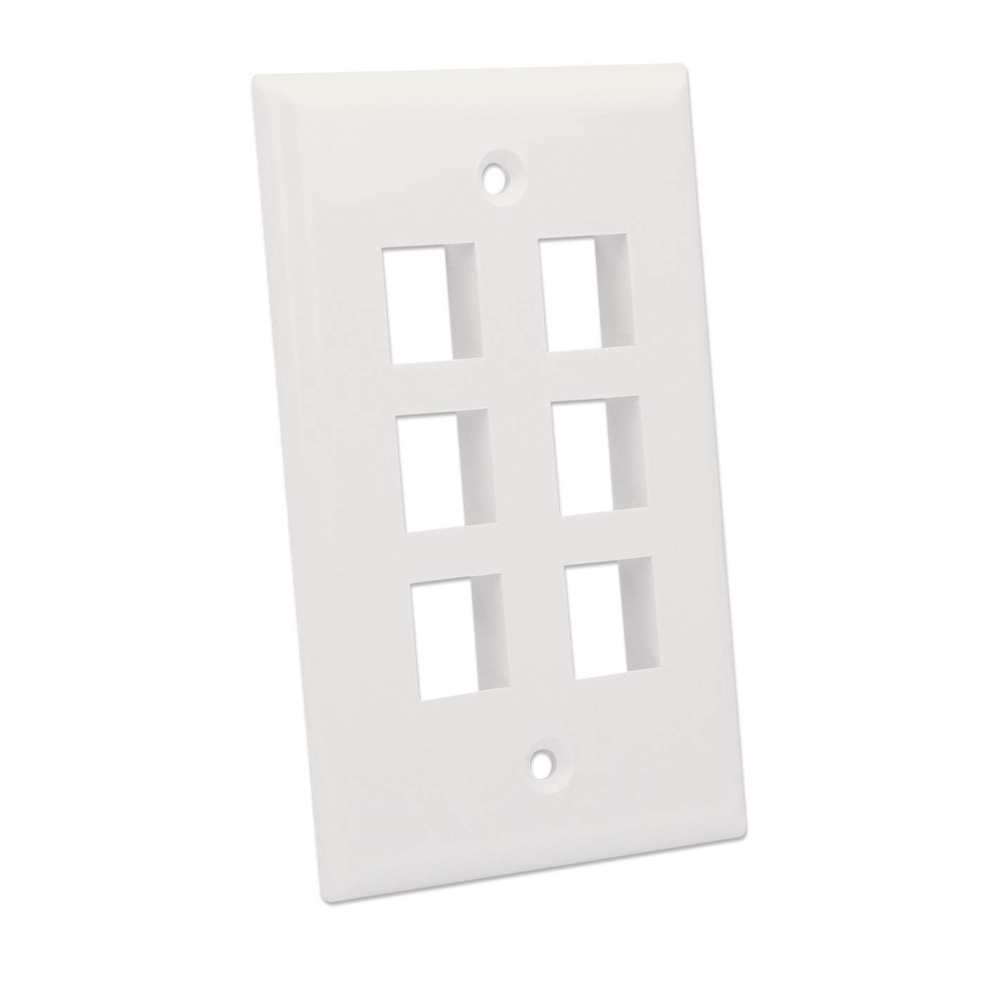 6-Outlet Keystone Wall Plate Image 2