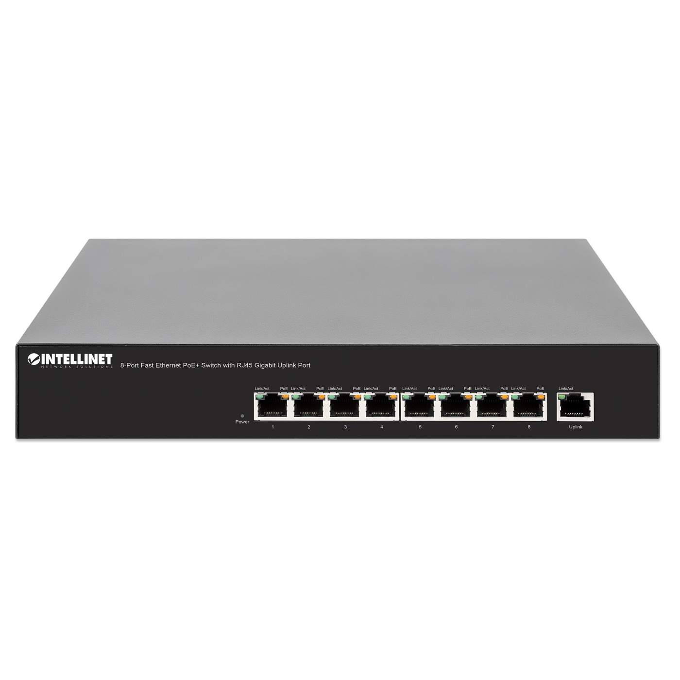 8-Port Fast Ethernet PoE+ Switch (Refurbished)