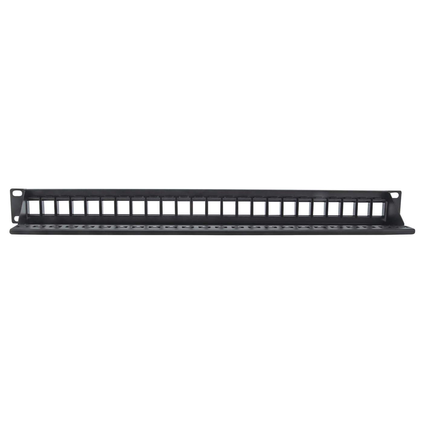 Intellinet 24-Port Blank Keystone Patch Panel, 1U