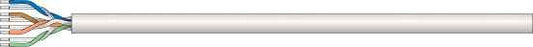 Cat6 Bulk Cable, Stranded, 24 AWG Image 1