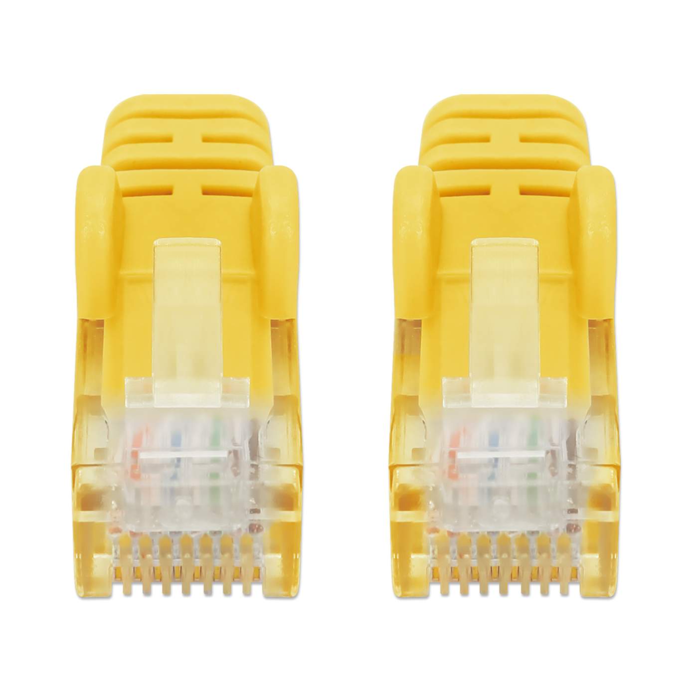 Cat6 U/UTP Slim Network Patch Cable, 10 ft., Yellow Image 3