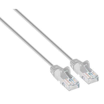 Cat6 U/UTP Slim Network Patch Cable, 5 ft., Gray Image 2