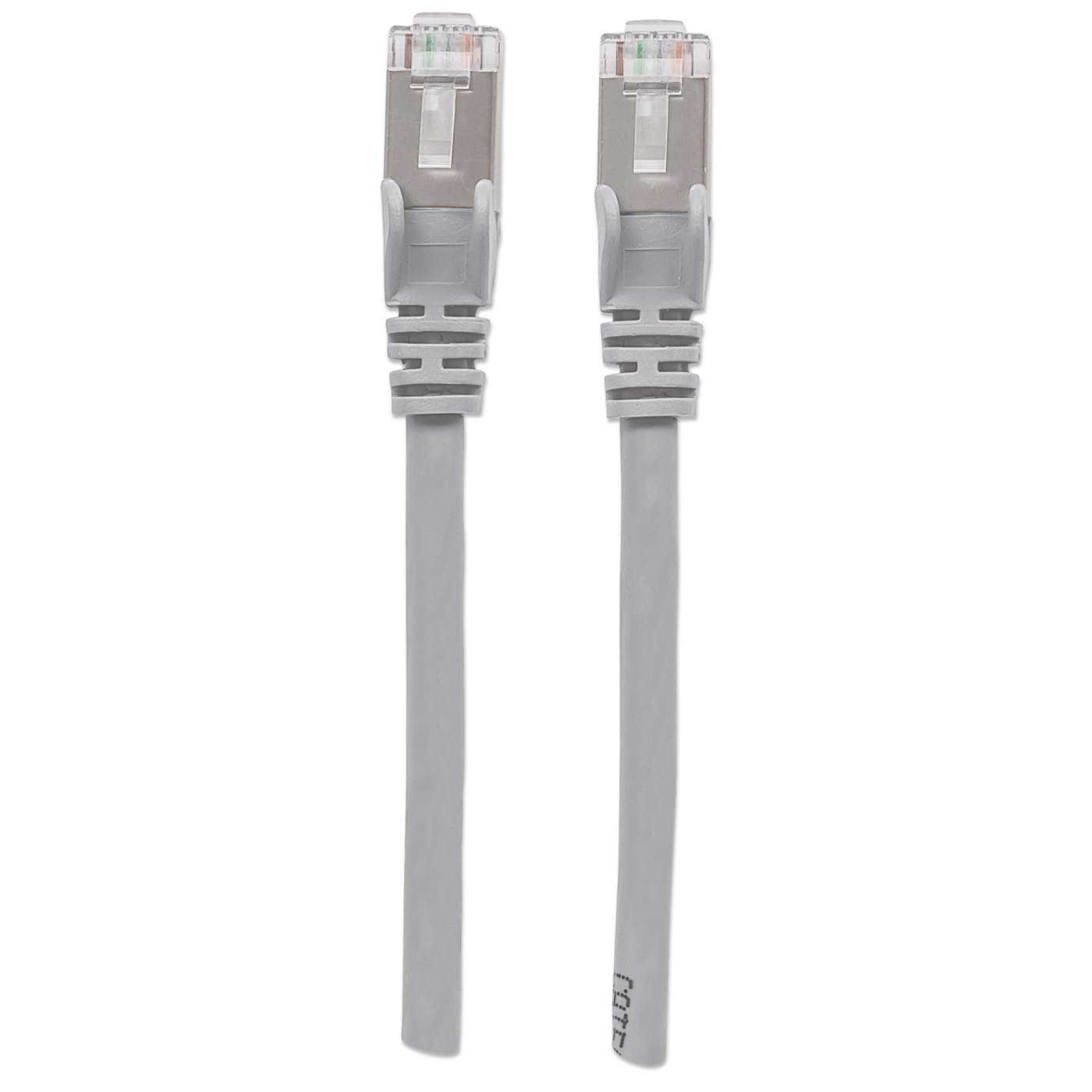 Cat6a S/FTP Network Patch Cable, 1 ft., Gray Image 5