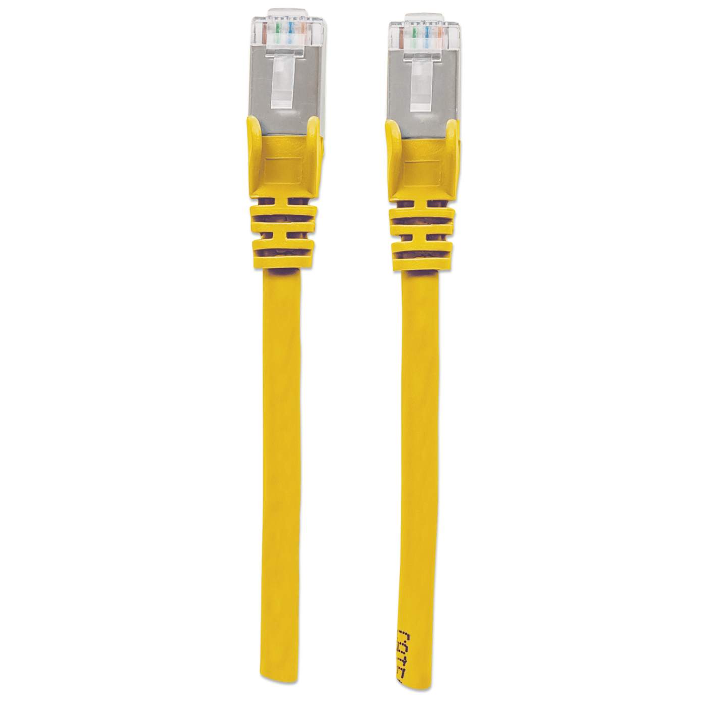 Cat6a S/FTP Network Patch Cable, 1 ft., Yellow Image 4