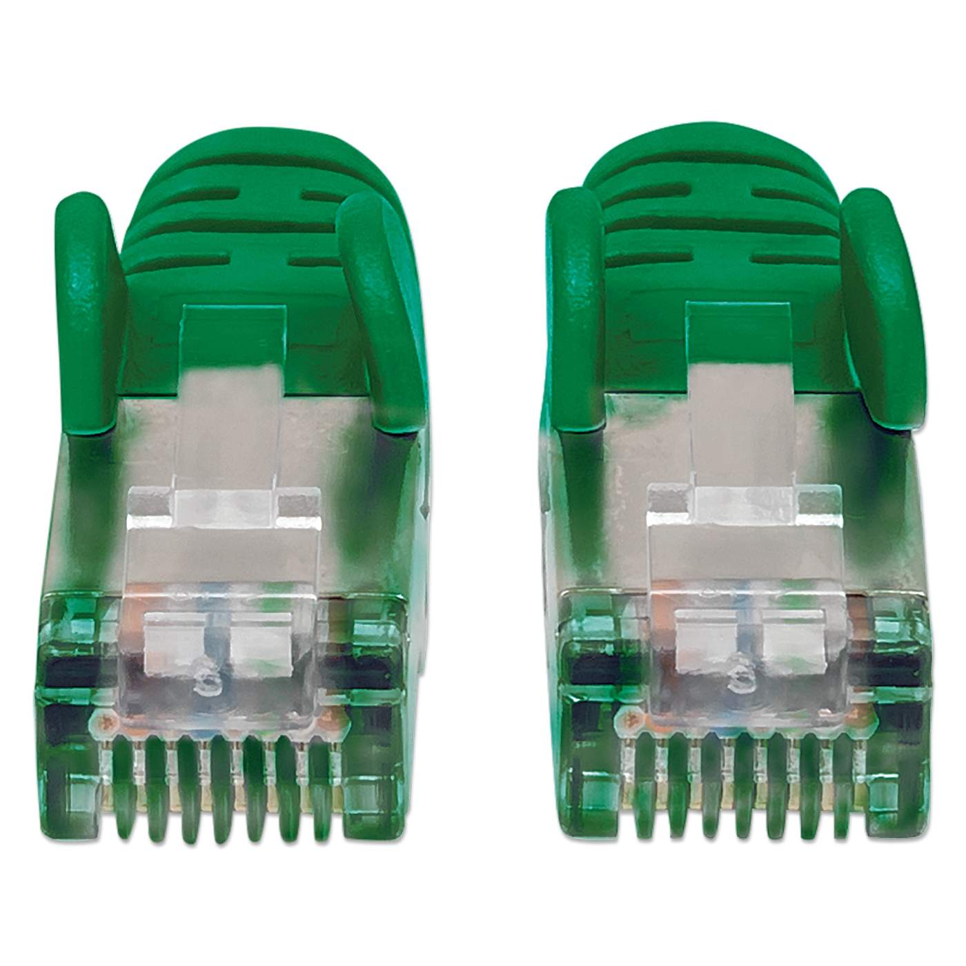 Cat6a S/FTP Network Patch Cable, 14 ft., Green Image 4