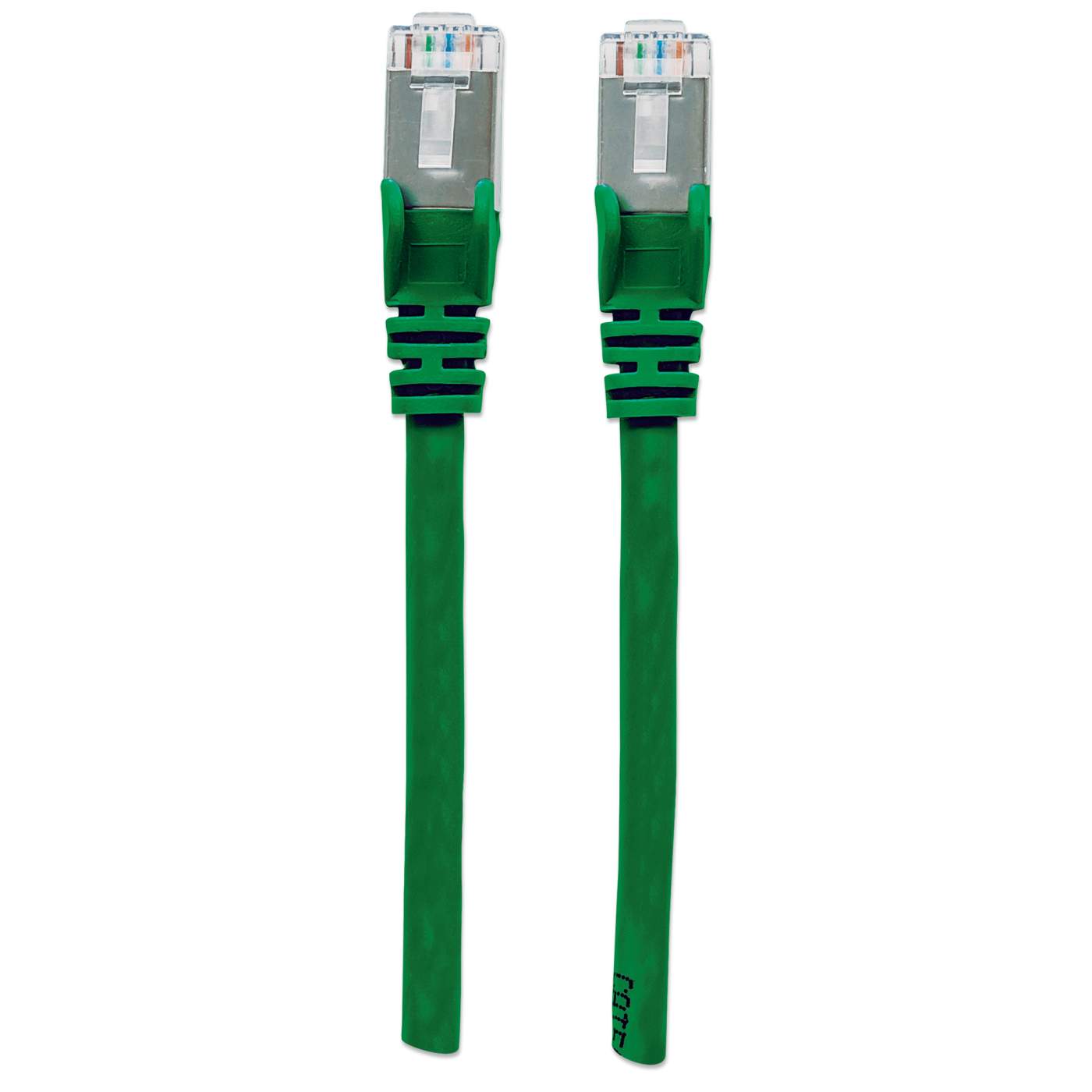 Goobay CAT 6 Patch Cable, S/FTP Shielded, Green, 1 Meter Length - Network Cable With RJ45 Connectors
