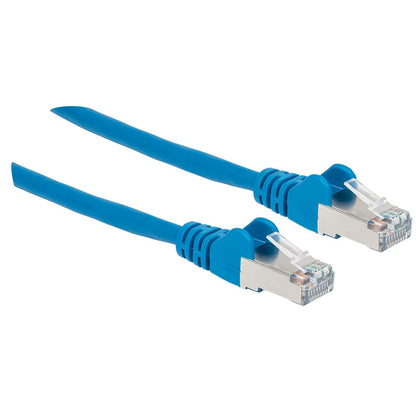 Cat6a S/FTP Patch Cable, 14 ft., Blue Image 3