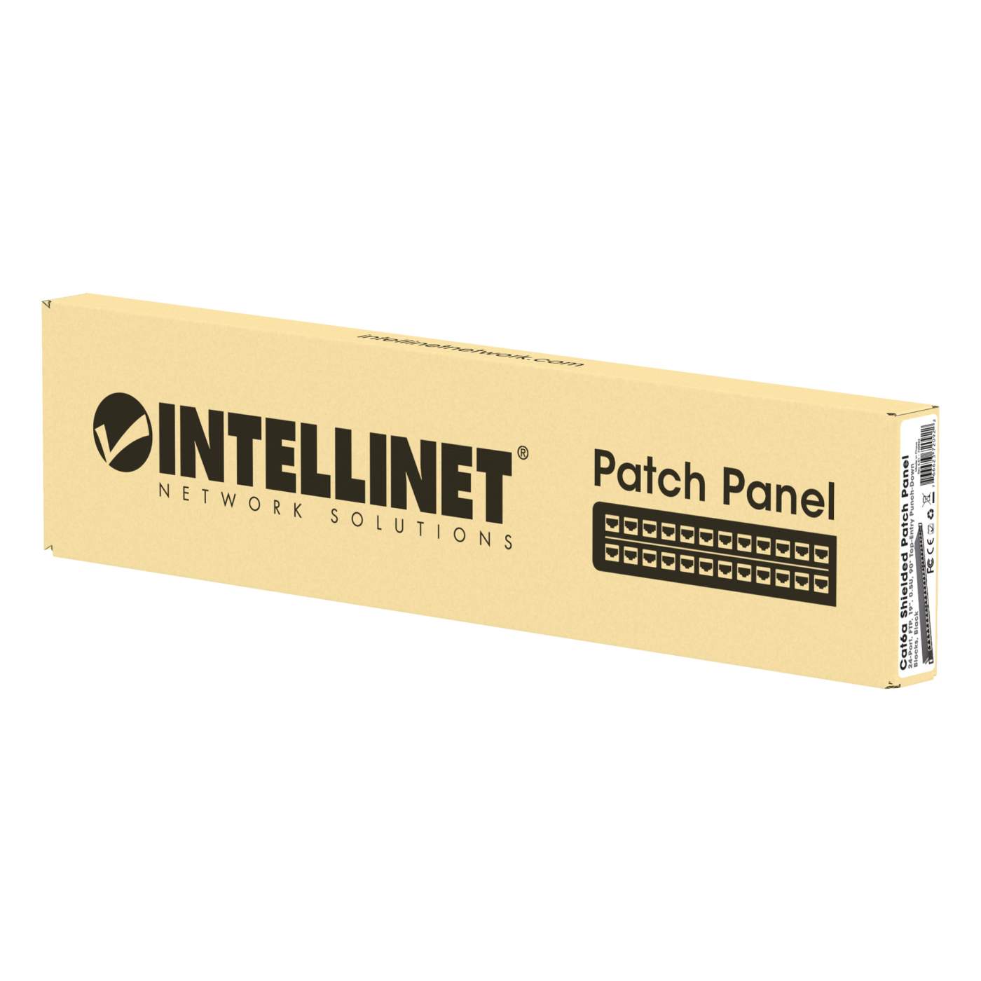 Intellinet 2-Port Cat6 10G Shielded RJ45 Wall Plate (771900
