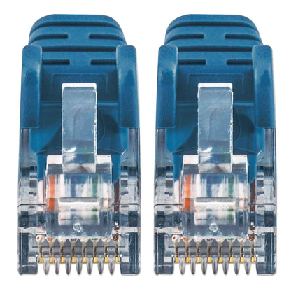 Cat6a U/UTP Slim Network Patch Cable, 1 ft., Blue Image 3