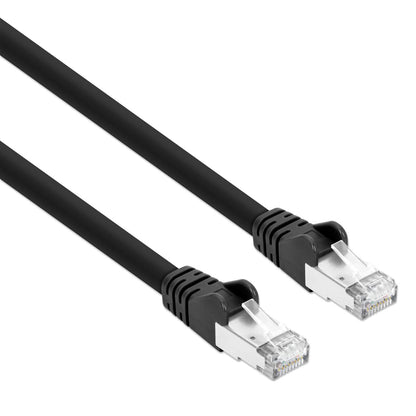 Cat8.1 S/FTP Network Patch Cable, 1 ft., Black Image 2