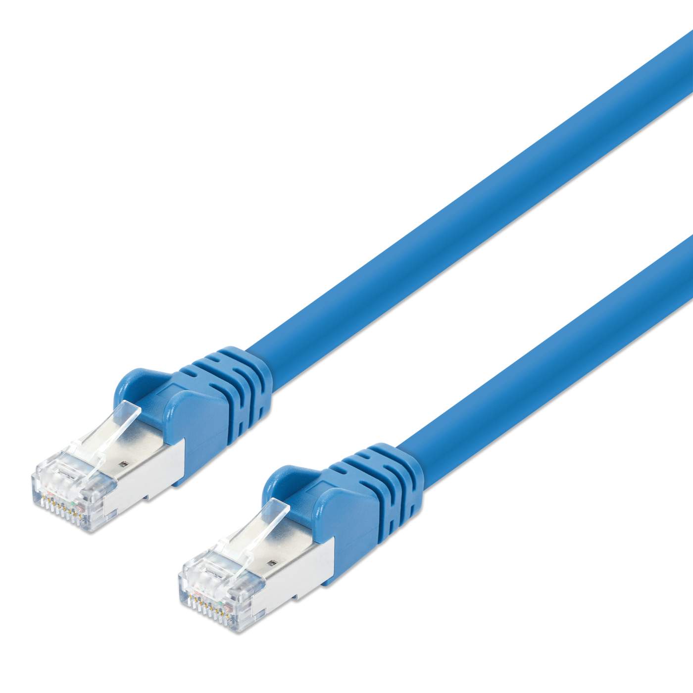 Cat8.1 S/FTP Network Patch Cable, 1 ft., Blue Image 1
