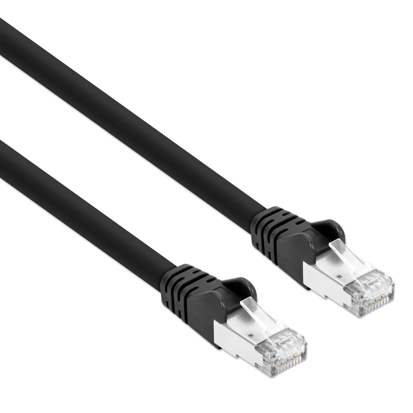 Cat8.1 S/FTP Network Patch Cable, 10 ft., Black Image 2