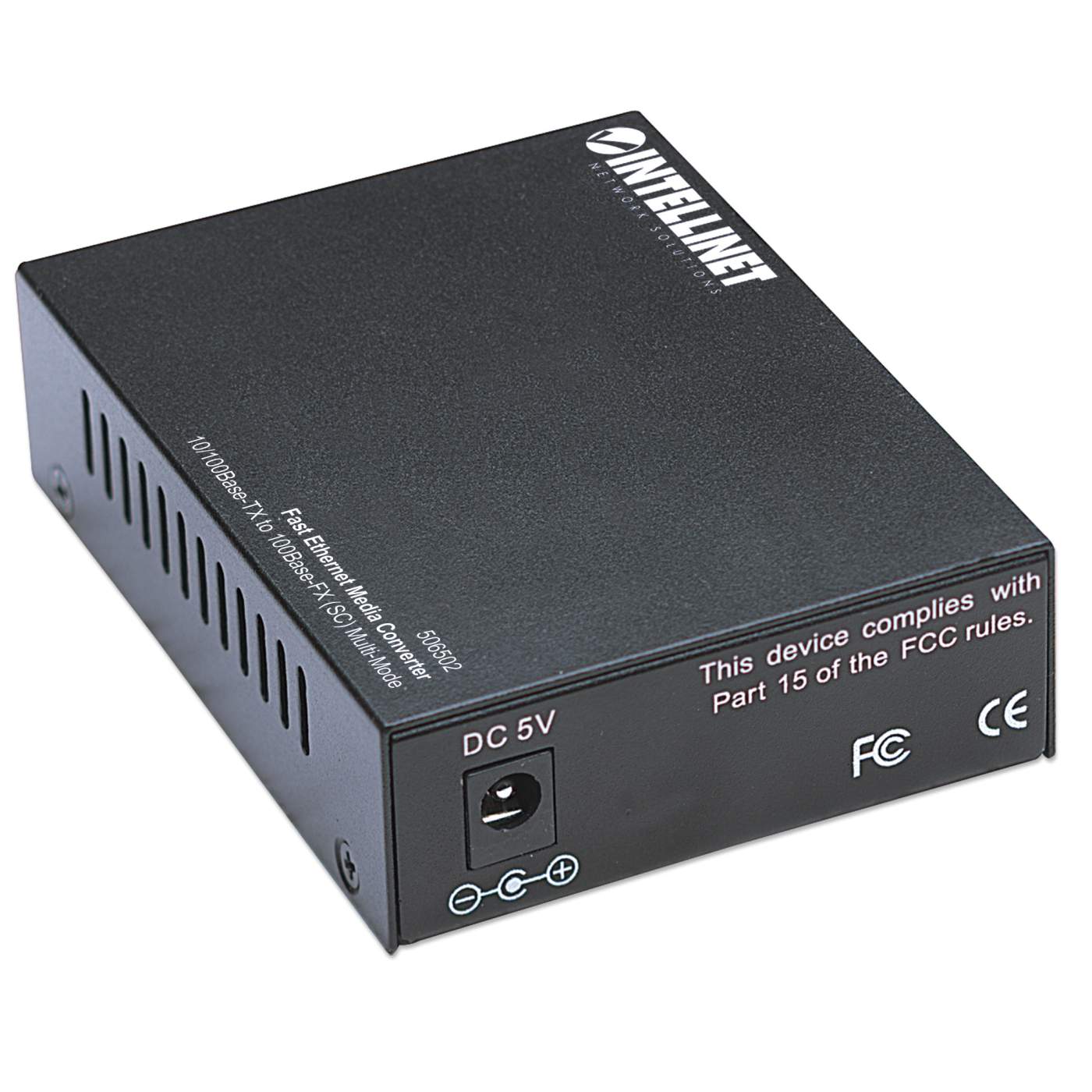 10/100 Multi Mode Fiber Copper Fast Ethernet Media Converter ST 2 km
