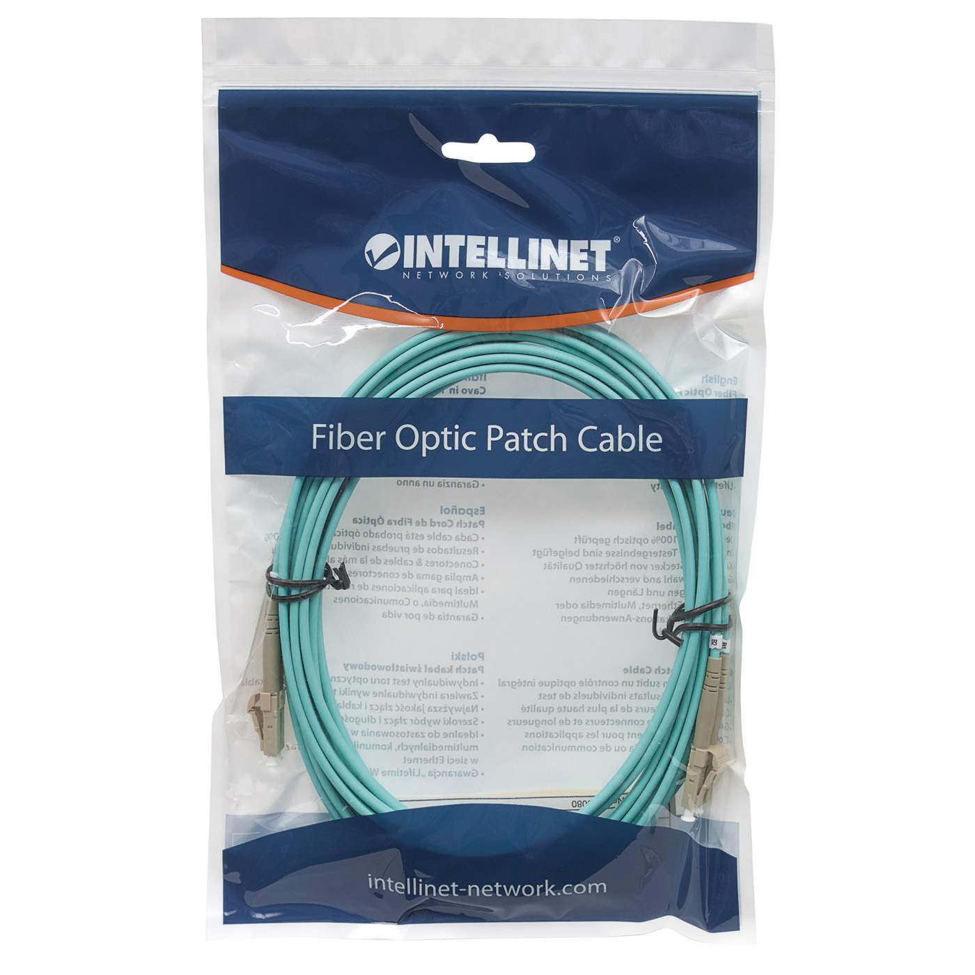 Fiber Optic Patch Cable, Duplex, Multimode Packaging Image 2