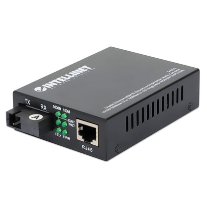Gigabit Ethernet WDM Bi-Directional Single Mode Media Converter Image 1