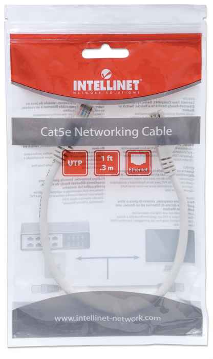 Network Cable, Cat5e, UTP Packaging Image 2