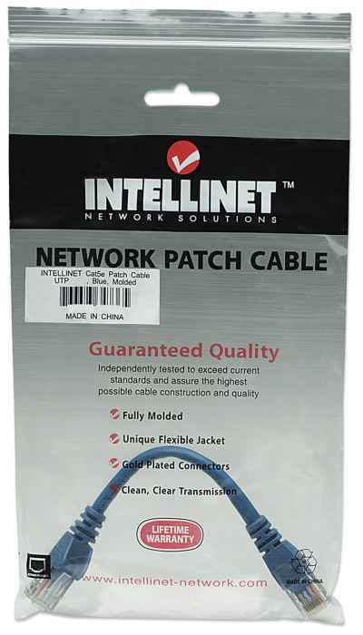 Network Cable, Cat5e, UTP Packaging Image 2
