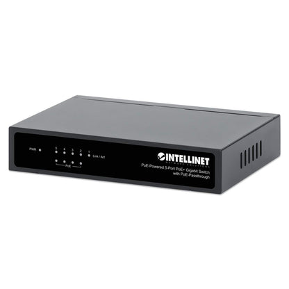 PoE Powered 5-Port Gigabit Switch with PoE Passthrough