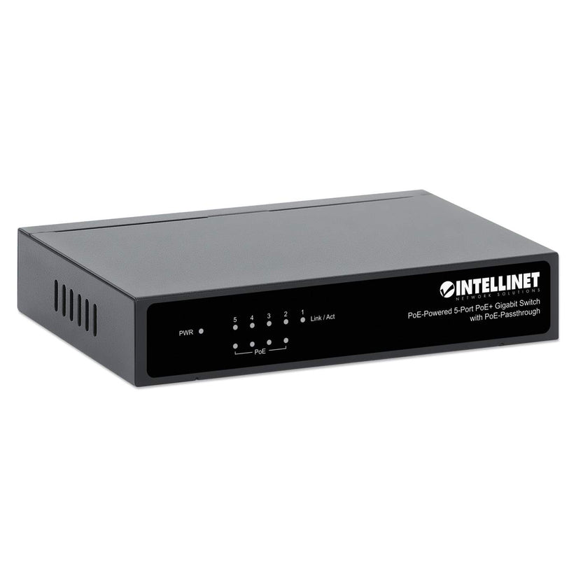 PoE Powered 5-Port GbE Switch w/ PoE Passthrough (561082)