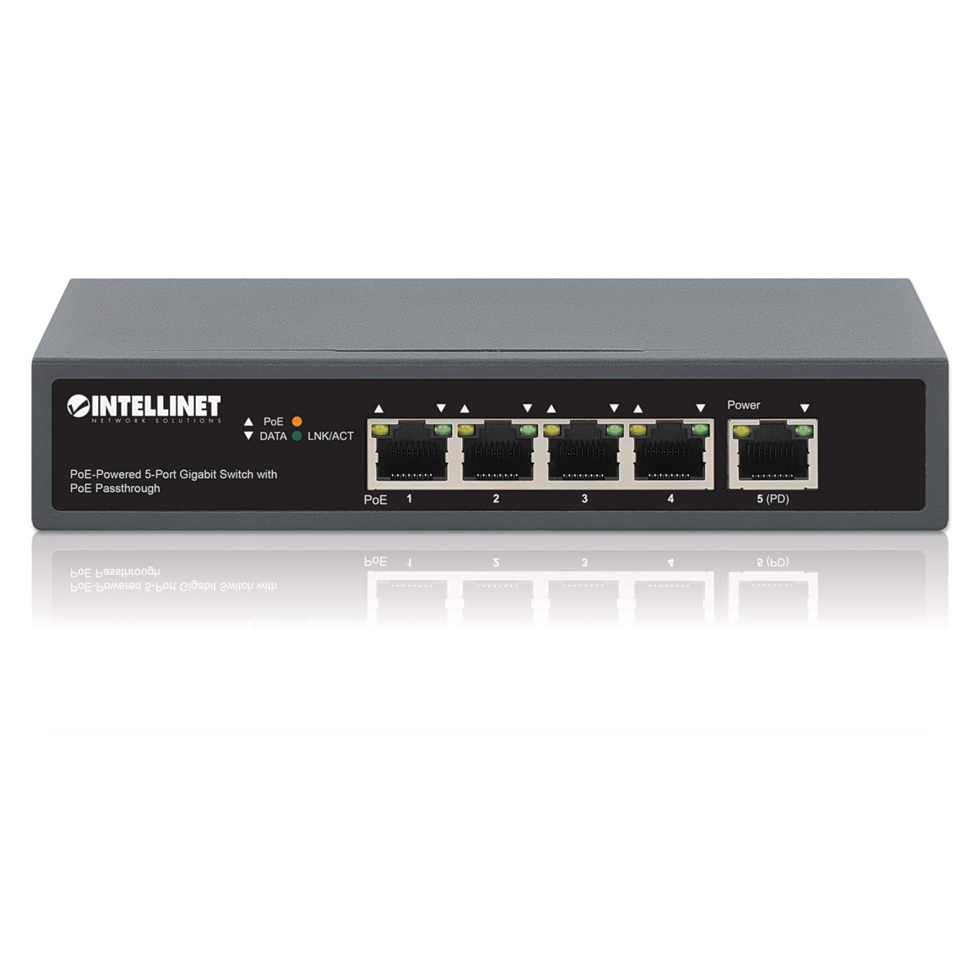 PoE-Powered 5-Port Gigabit Switch with PoE Passthrough Image 6
