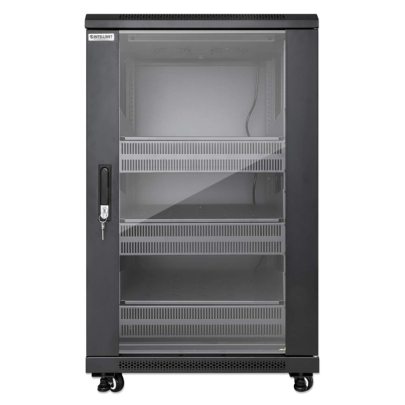 Pro Line Network Cabinet with Integrated Fans, 18U Image 3
