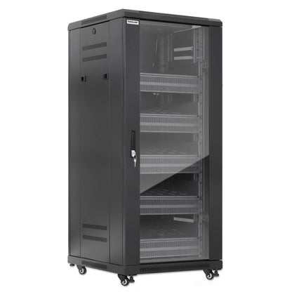 Pro Line Network Cabinet with Integrated Fans, 27U Image 2