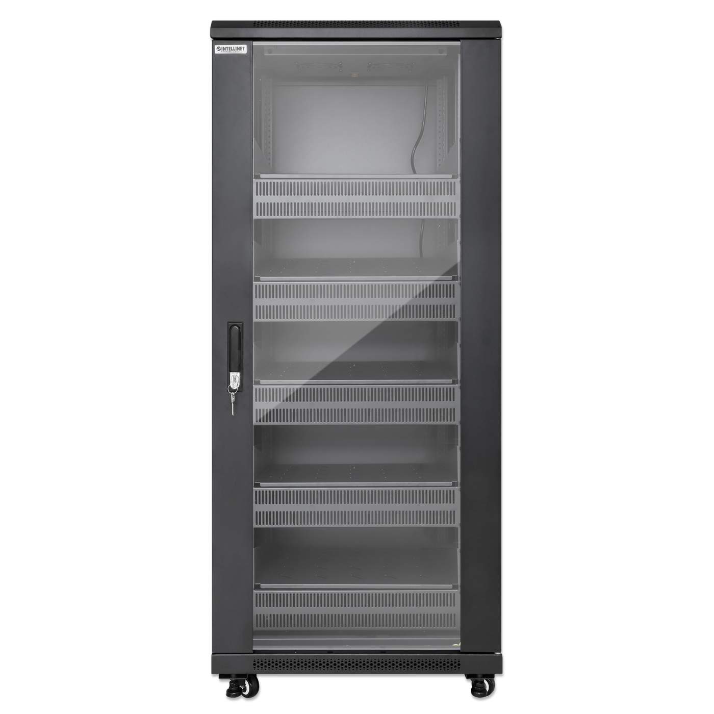 Pro Line Network Cabinet with Integrated Fans, 27U Image 3