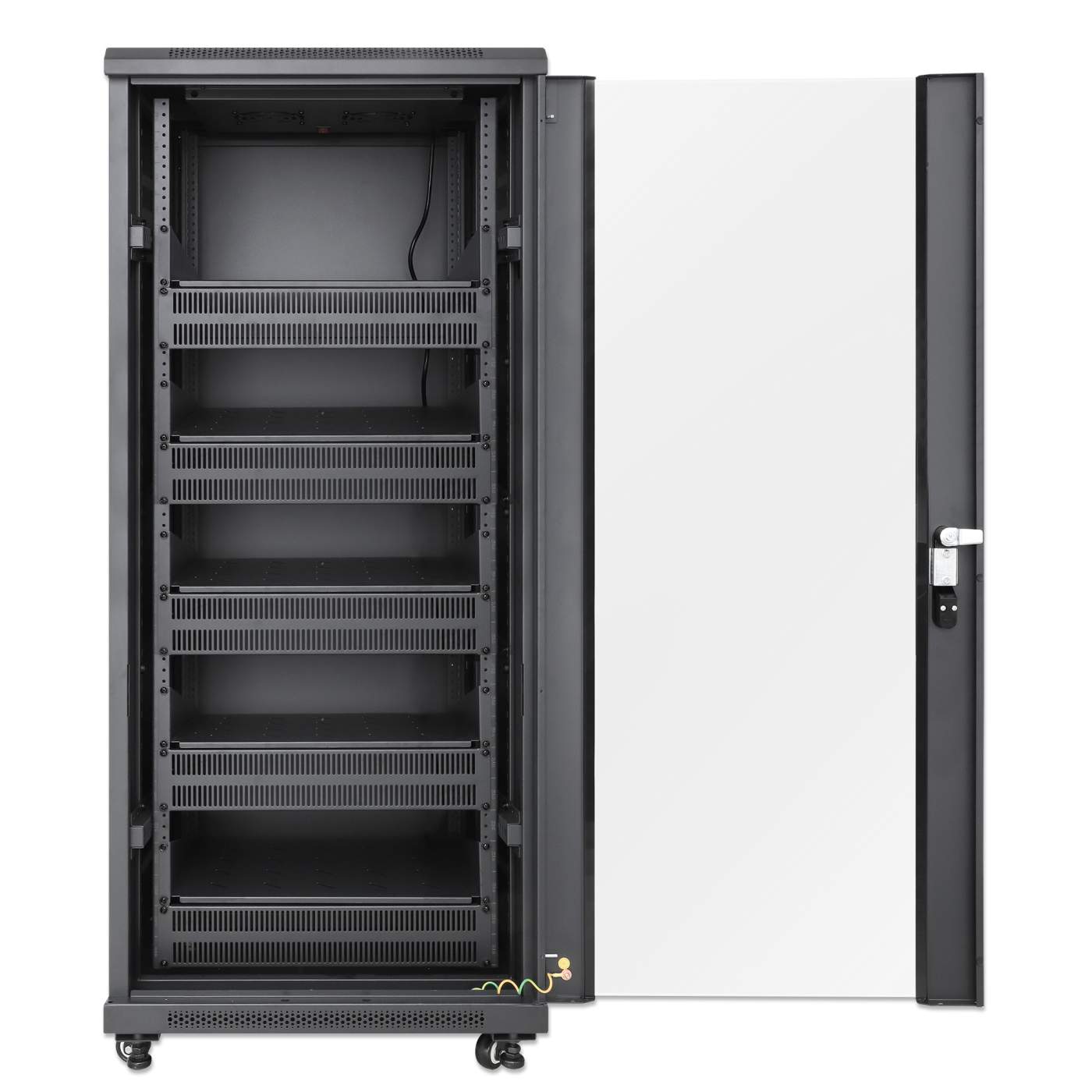 Pro Line Network Cabinet with Integrated Fans, 27U Image 4