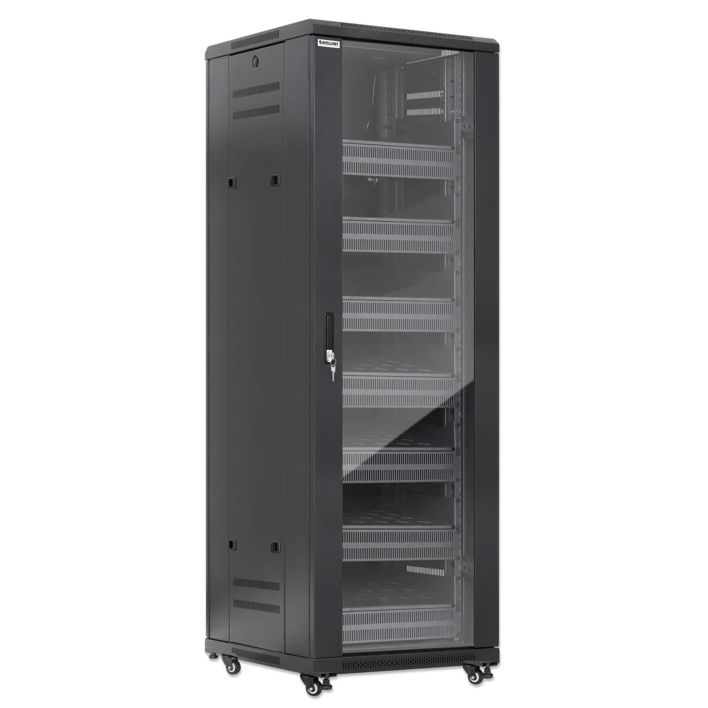 Pro Line Network Cabinet with Integrated Fans, 38U Image 2