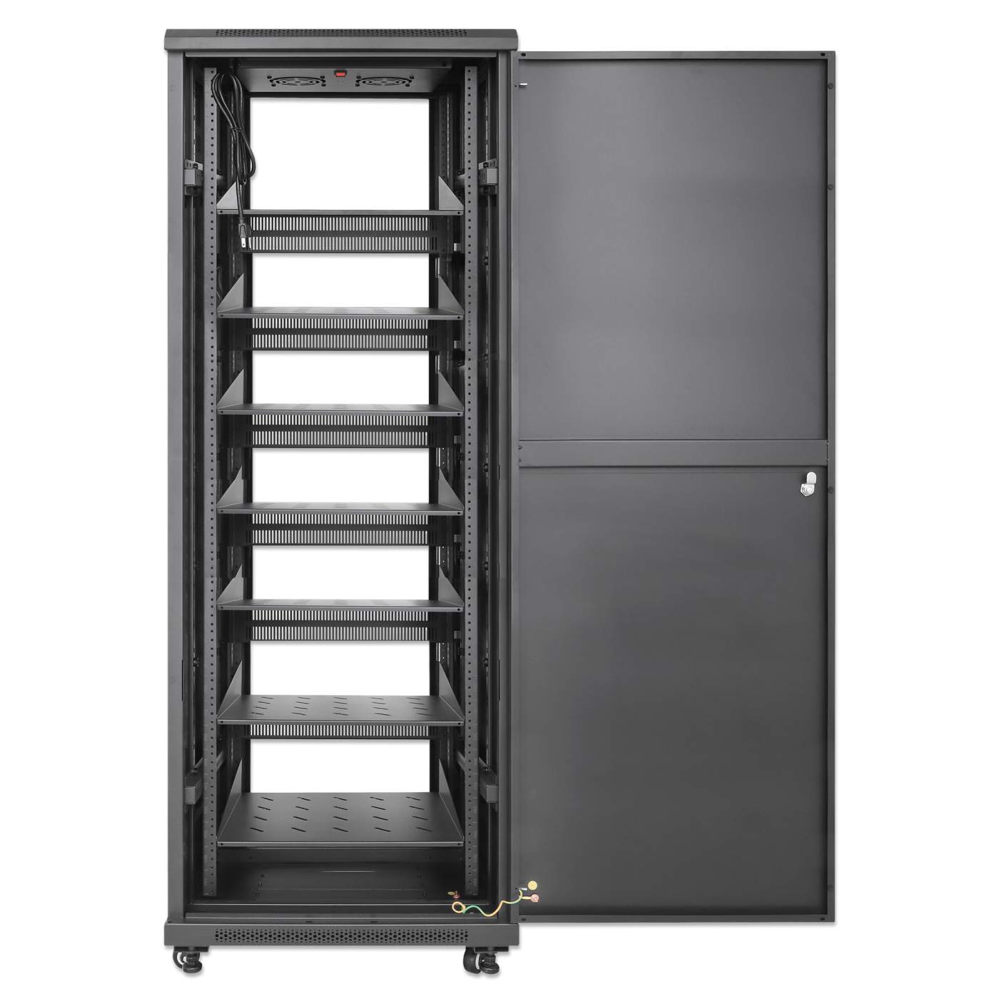 Pro Line Network Cabinet with Integrated Fans, 38U Image 7